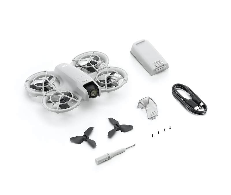 DJI Neo_battery detahced